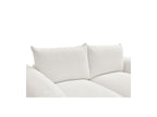 Ernest - Fixed Straight 2-Seater Sofa - Bouclé Fabric