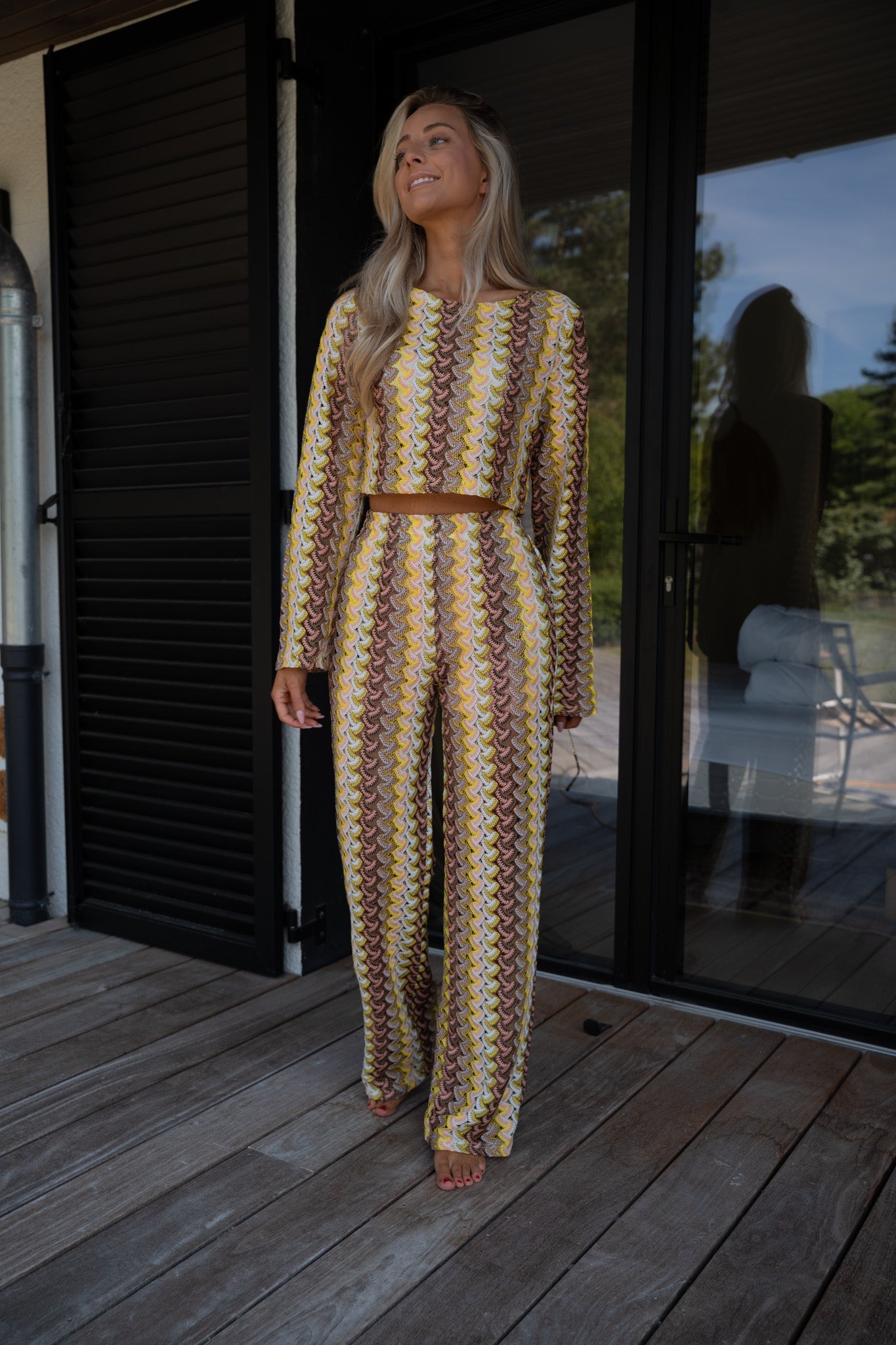 Yolande Embroidered Blouse - Yellow