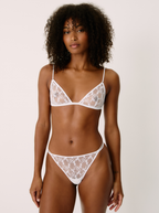 Triangle Link Ultra Lace White
