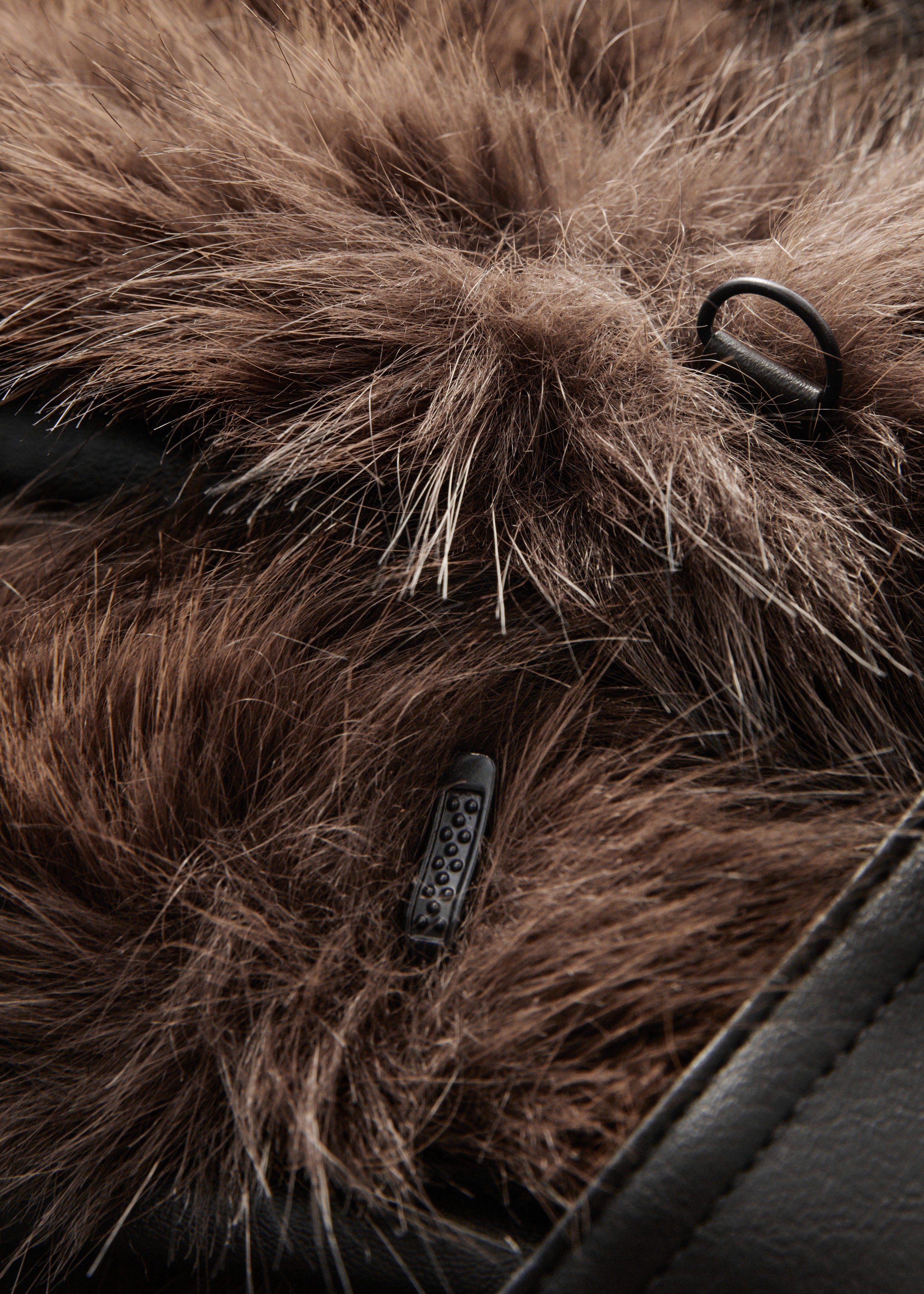 Manteau En Fourrure Coat X Chira - Marron