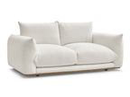 Ernest - Fixed Straight 2-Seater Sofa - Bouclé Fabric