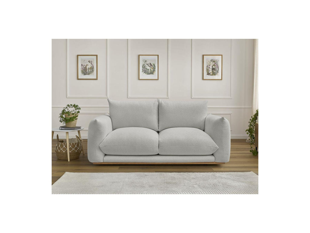 Ernest - Fixed Straight 2-Seater Sofa - Bouclé Fabric
