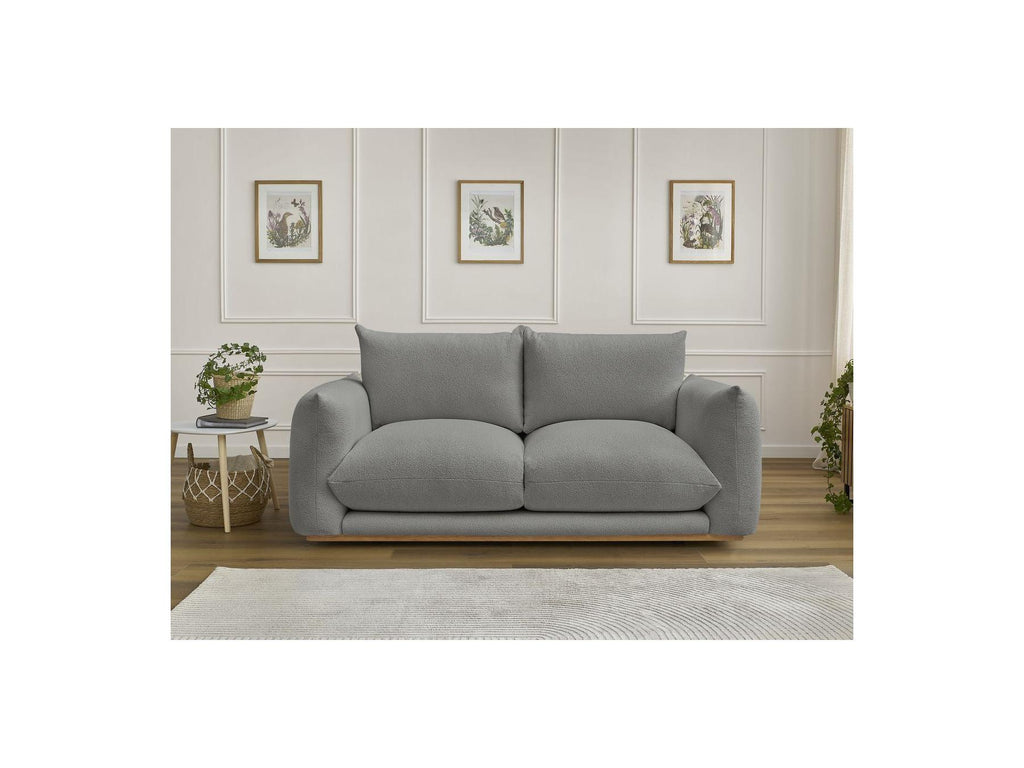 Ernest - Fixed Straight 2-Seater Sofa - Bouclé Fabric