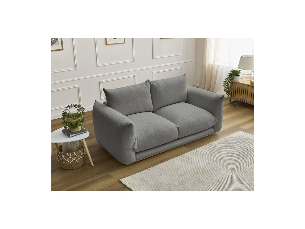 Ernest - Fixed Straight 2-Seater Sofa - Bouclé Fabric
