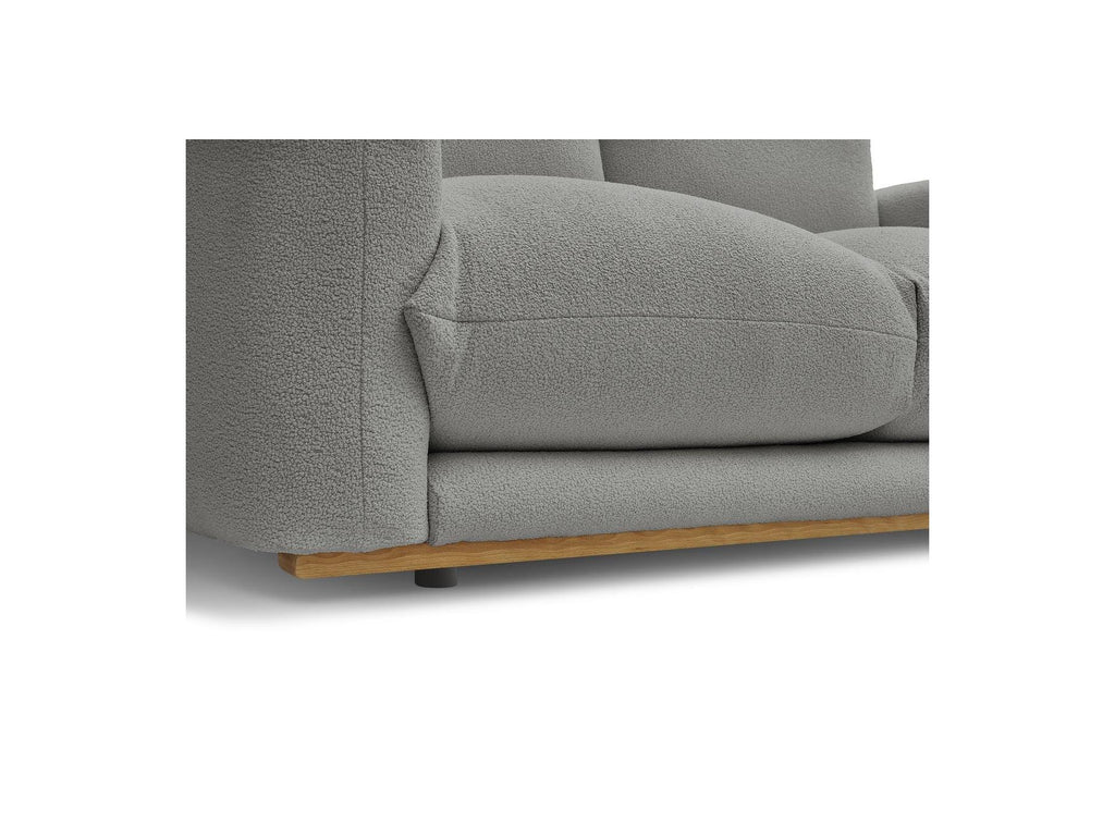 Ernest - Fixed Straight 2-Seater Sofa - Bouclé Fabric