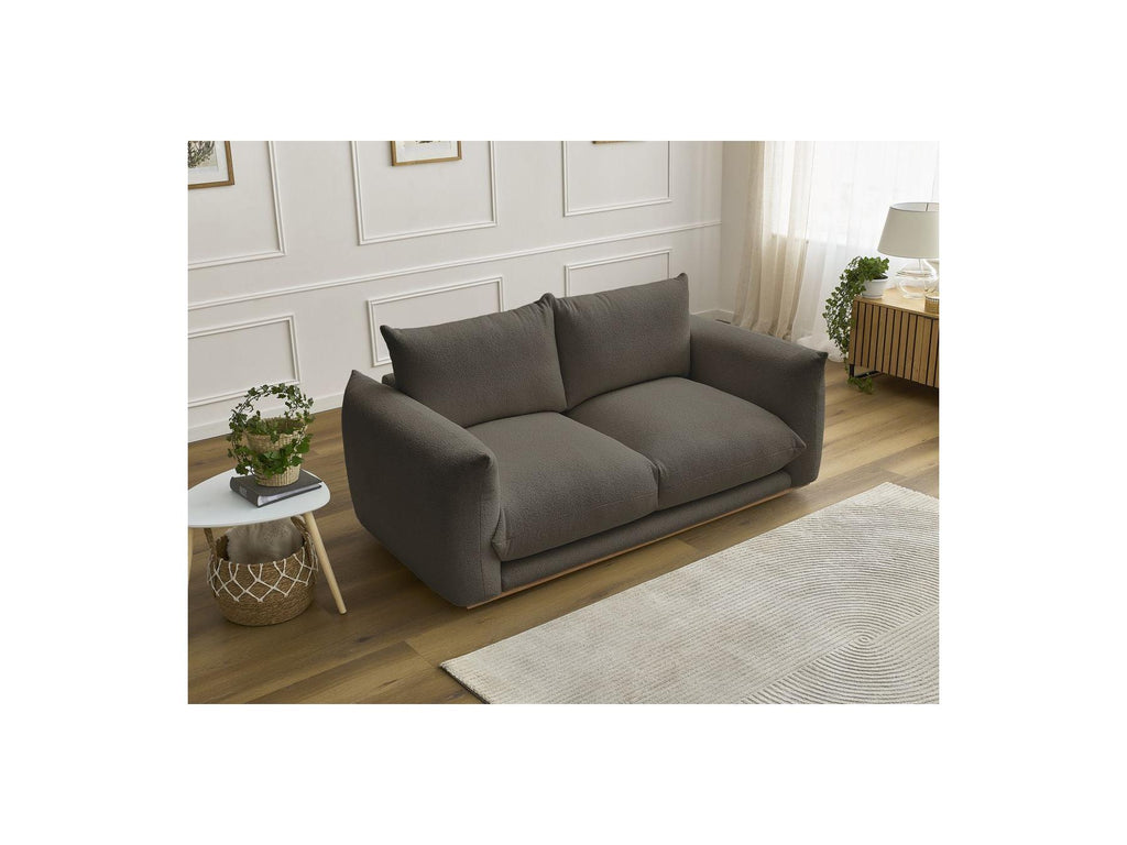Ernest - Fixed Straight 2-Seater Sofa - Bouclé Fabric