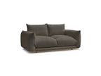 Ernest - Fixed Straight 2-Seater Sofa - Bouclé Fabric