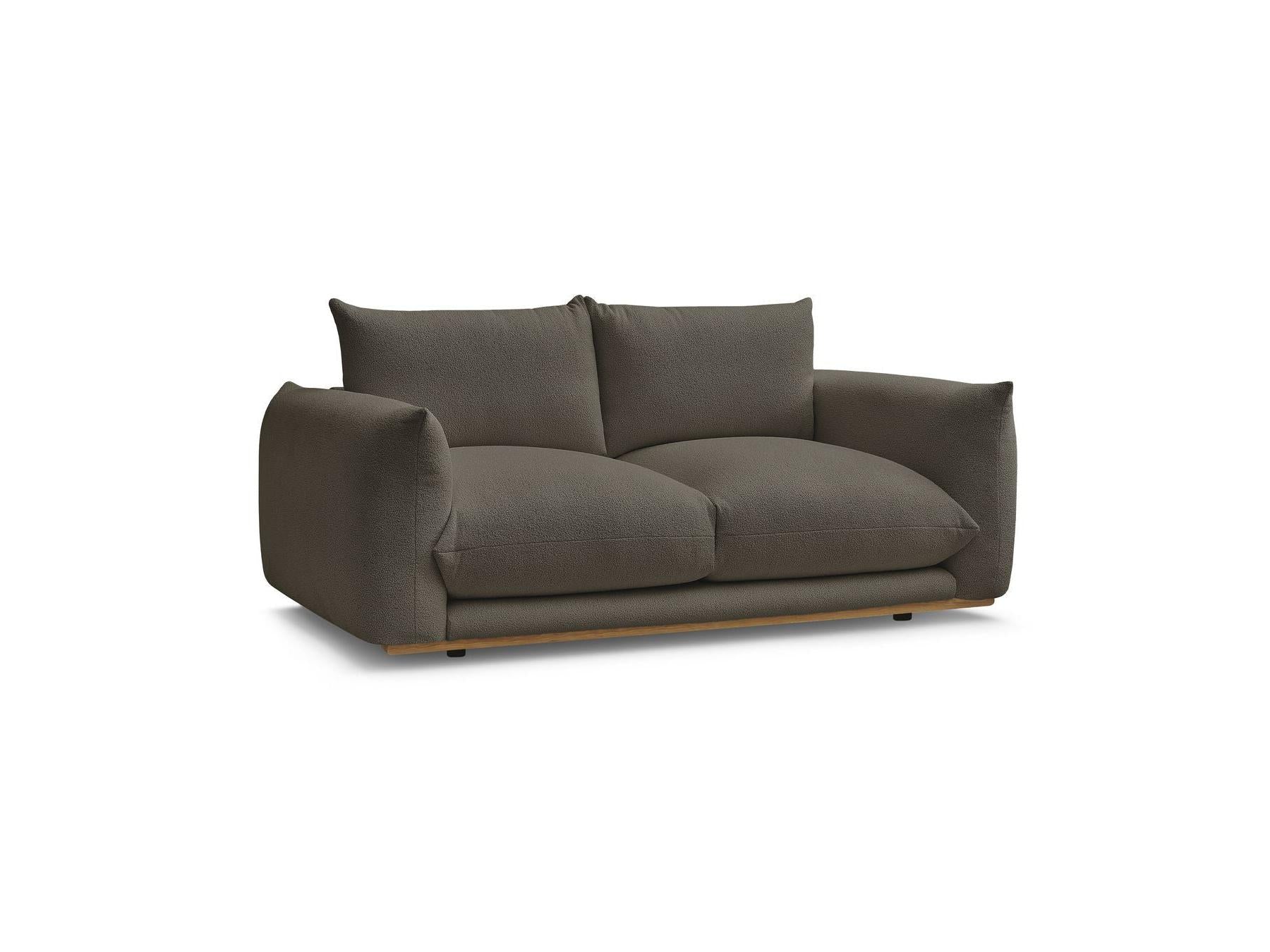 Ernest - Fixed Straight 2-Seater Sofa - Bouclé Fabric