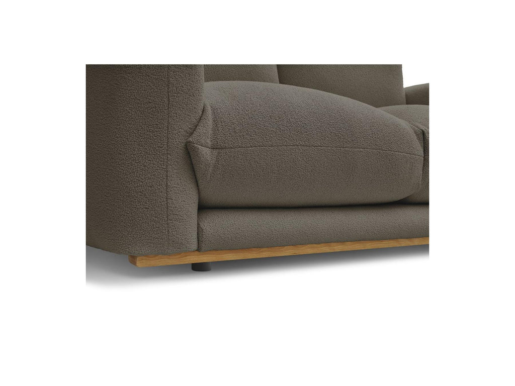 Ernest - Fixed Straight 2-Seater Sofa - Bouclé Fabric