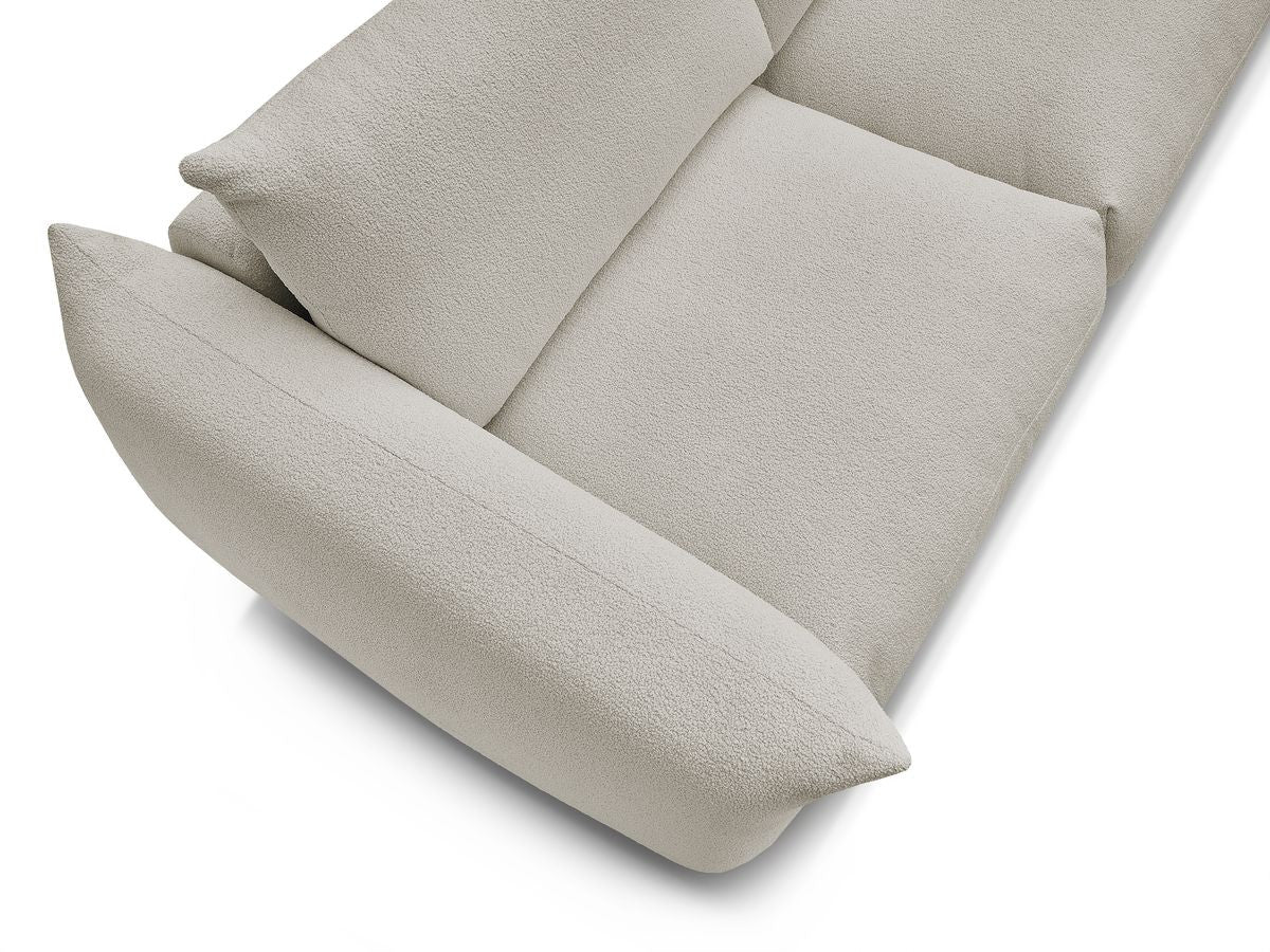Ernest - Fixed Straight 2-Seater Sofa - Bouclé Fabric