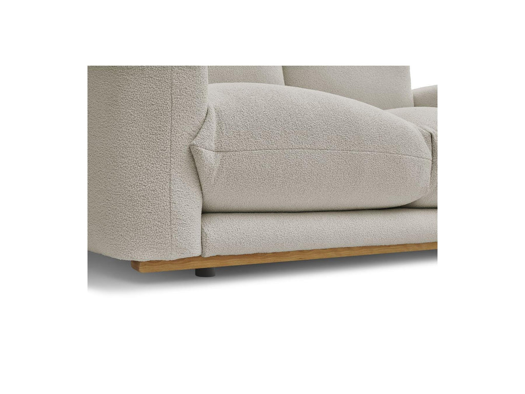 Ernest - Fixed Straight 2-Seater Sofa - Bouclé Fabric