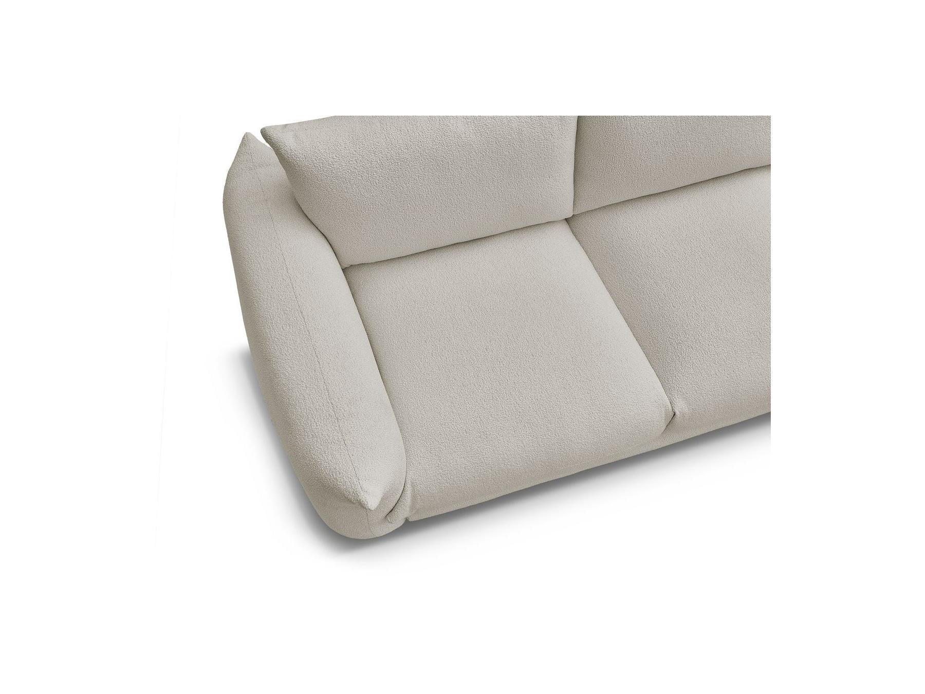 Ernest - Fixed Straight 2-Seater Sofa - Bouclé Fabric