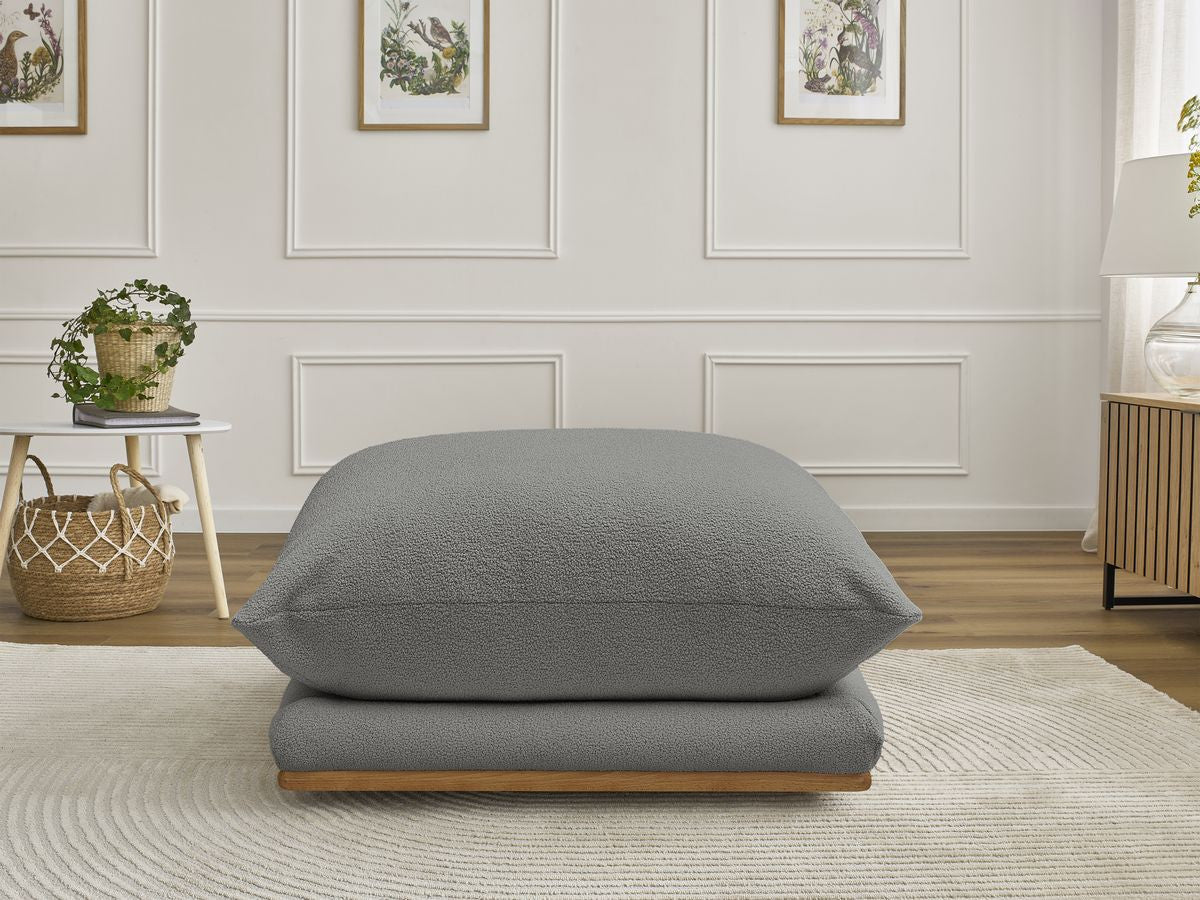Ernest - Pouf - Tissu Bouclette