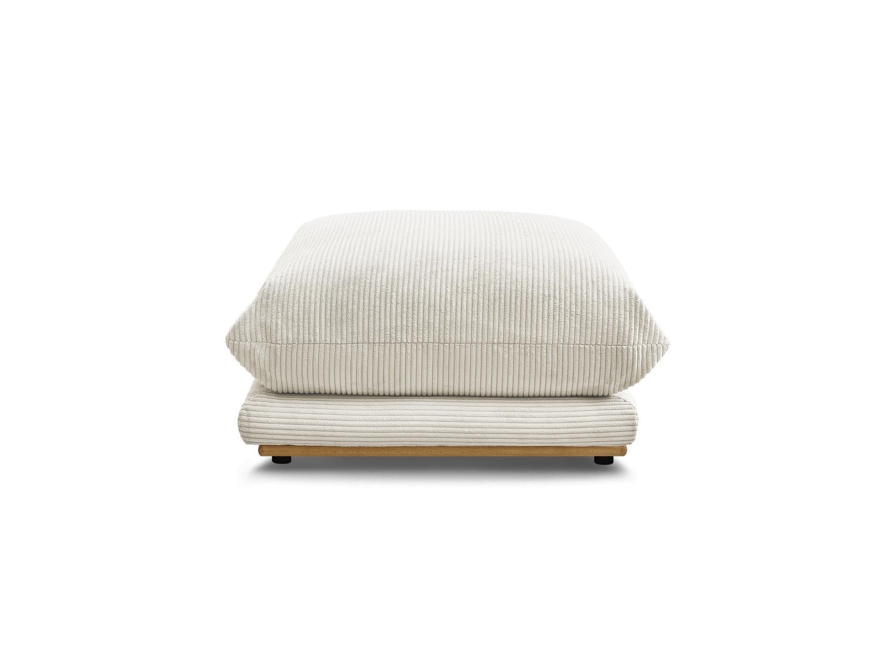 Ernest - Pouf - Tissu Velours Côtelé
