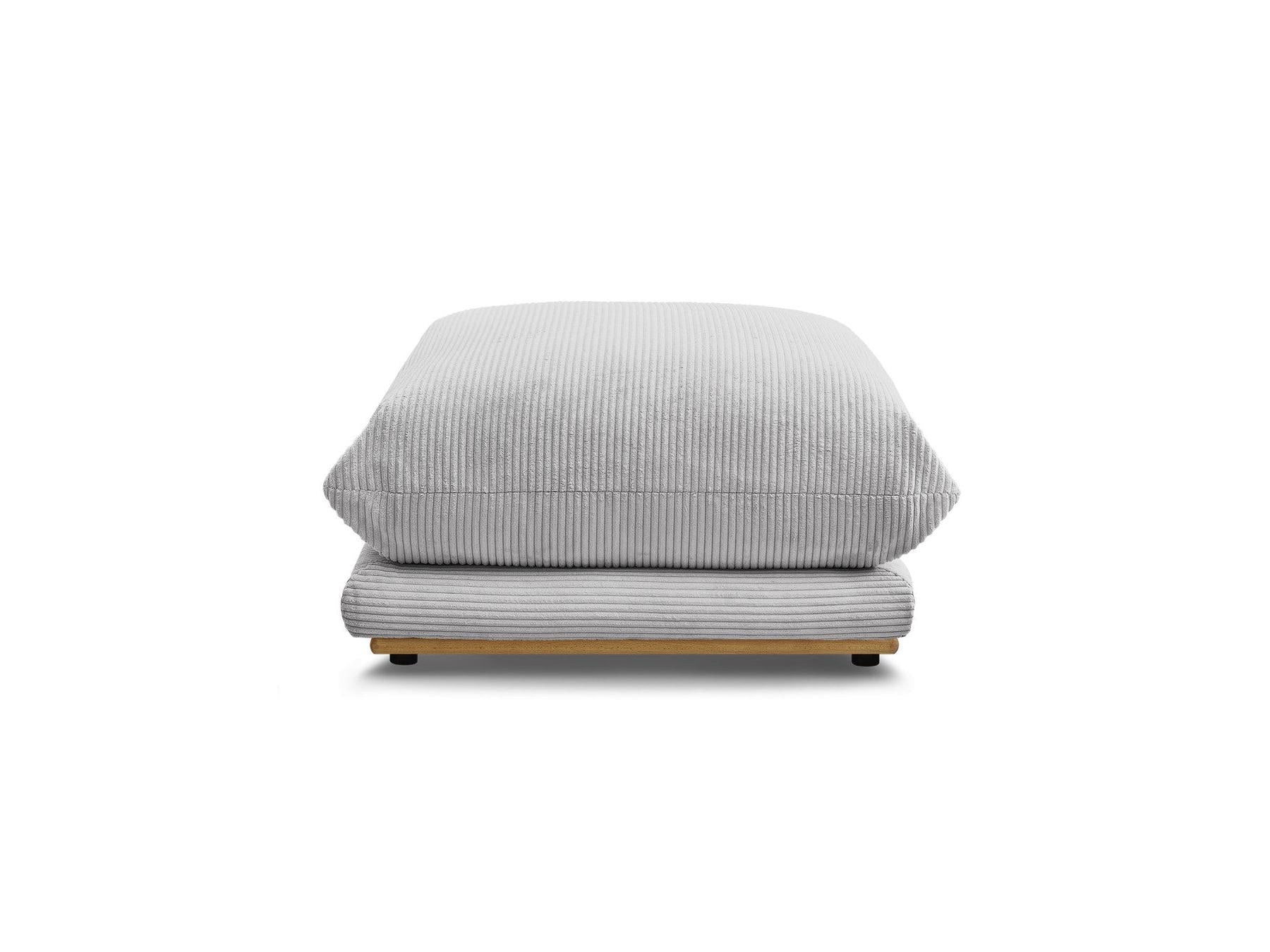 Ernest - Pouf - Tissu Velours Côtelé