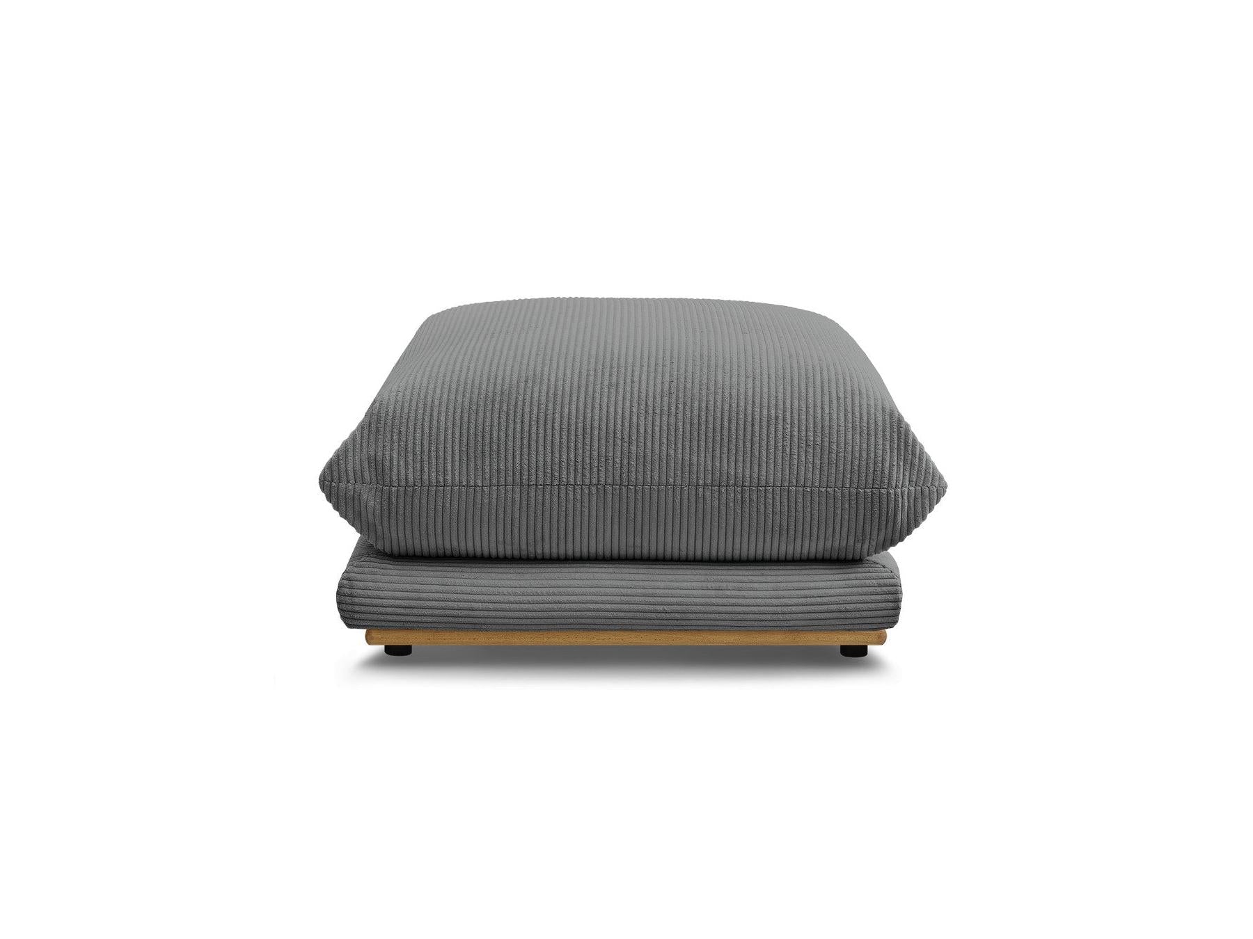 Ernest - Pouf - Tissu Velours Côtelé