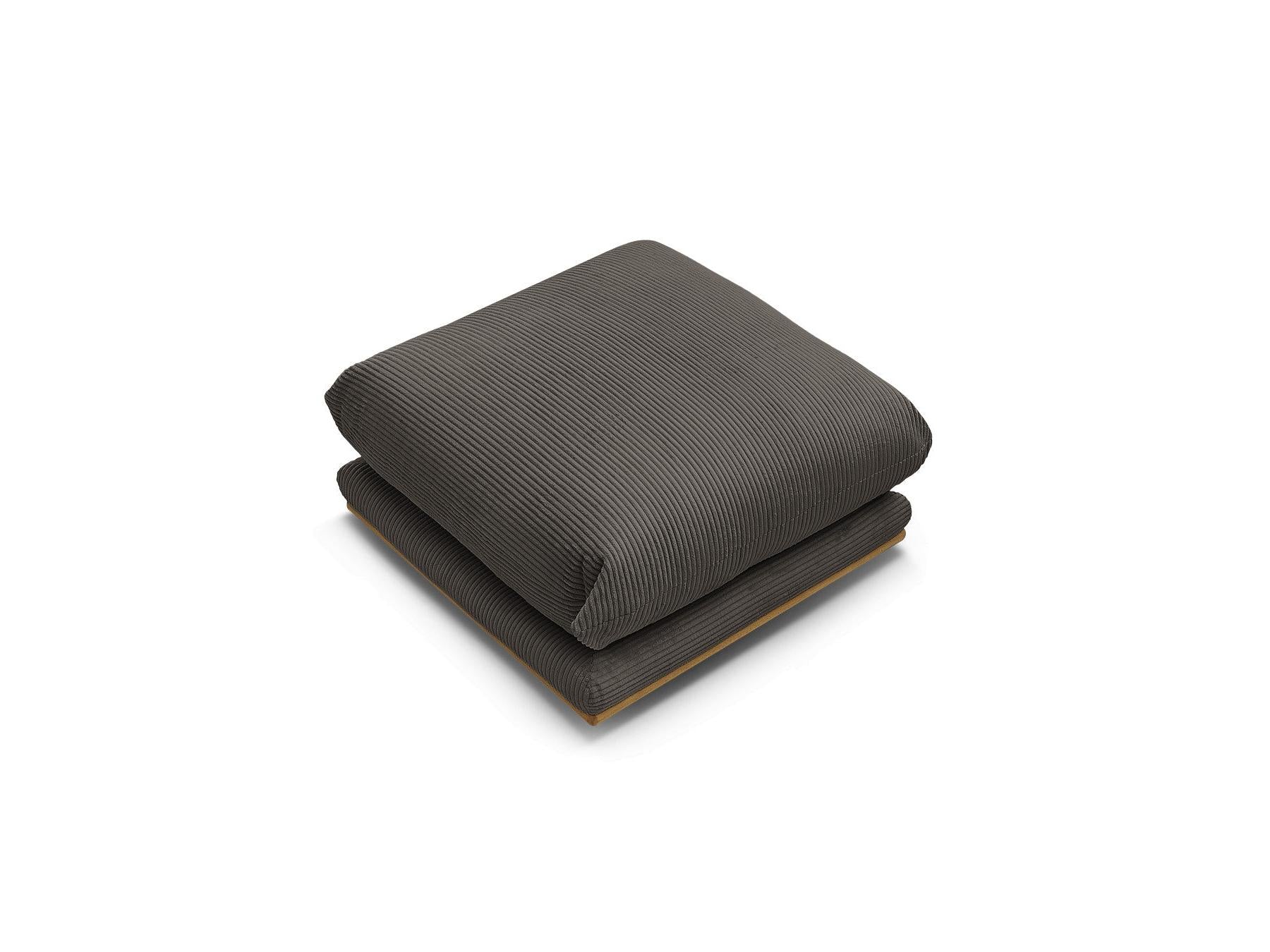Ernest - Pouf - Tissu Velours Côtelé