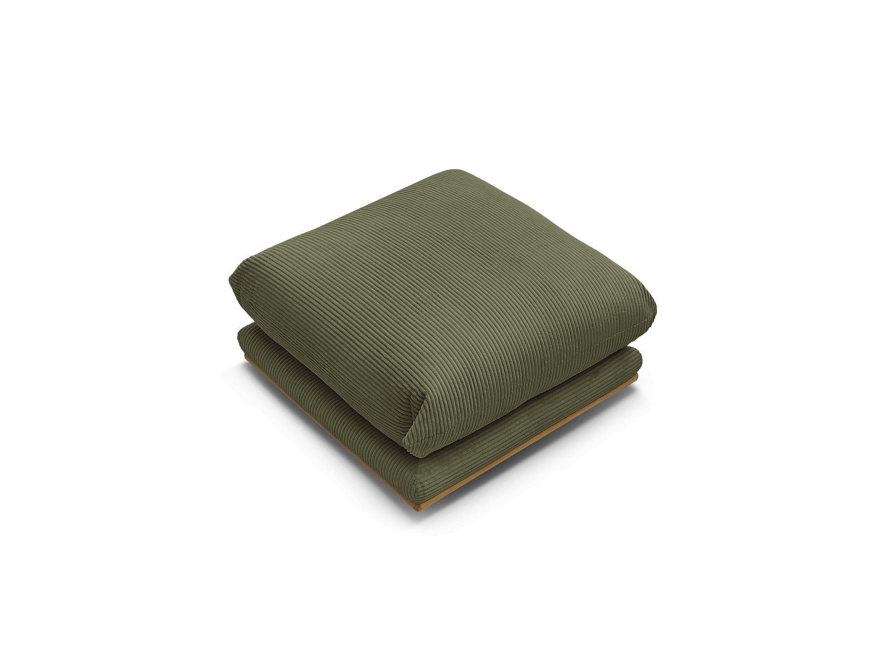 Ernest - Pouf - Tissu Velours Côtelé