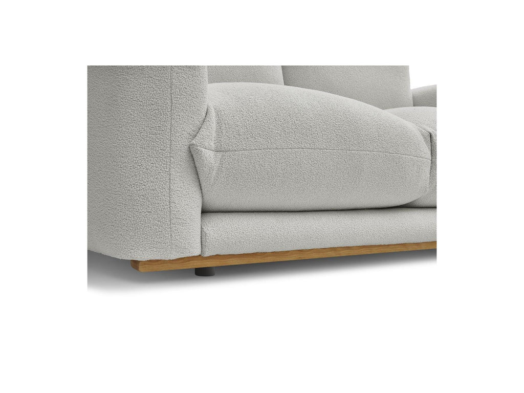 Ernest - Fixed Straight 2-Seater Sofa - Bouclé Fabric