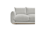 Ernest - Fixed Straight 2-Seater Sofa - Bouclé Fabric