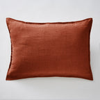 Pillowcase - Washed Linen - Soline - Paprika