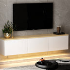 Meubles Tv Neon - Blanc / Chêne