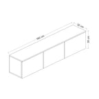 Muebles de TV Néon Lumineux - Antracita