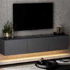 Muebles de TV Néon Lumineux - Antracita