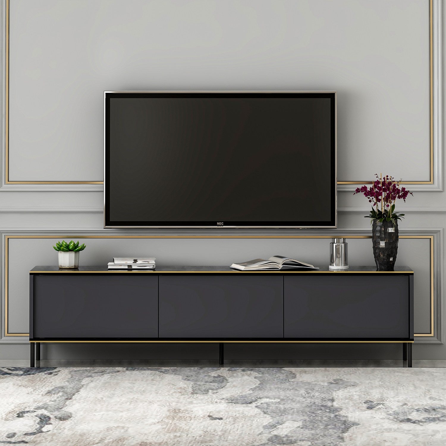 Meubles Tv Imaj - Anthracite