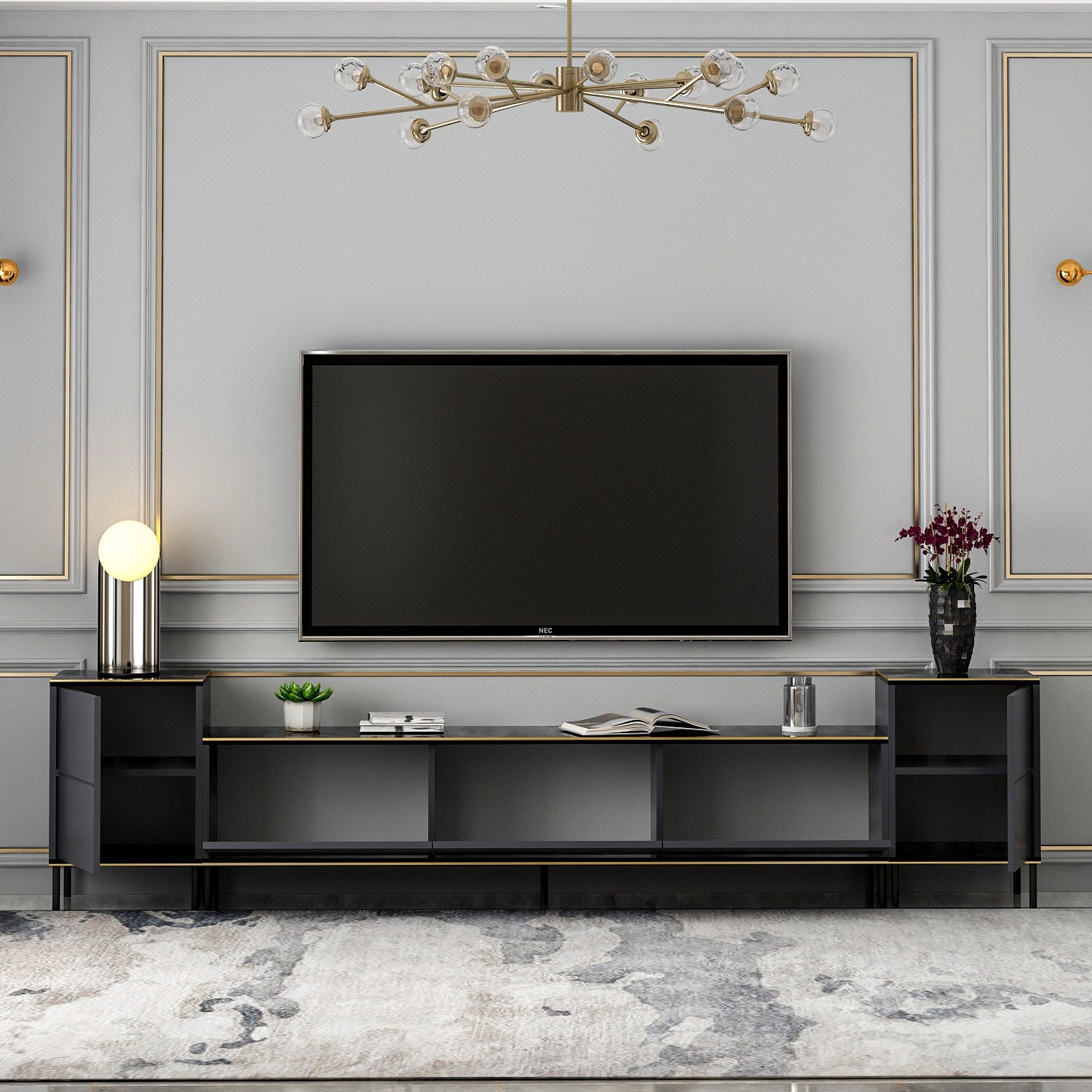 Meubles Tv Imaj - Anthracite