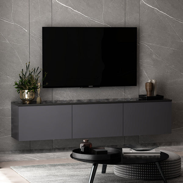 Meuble Tv Neon - Anthracite