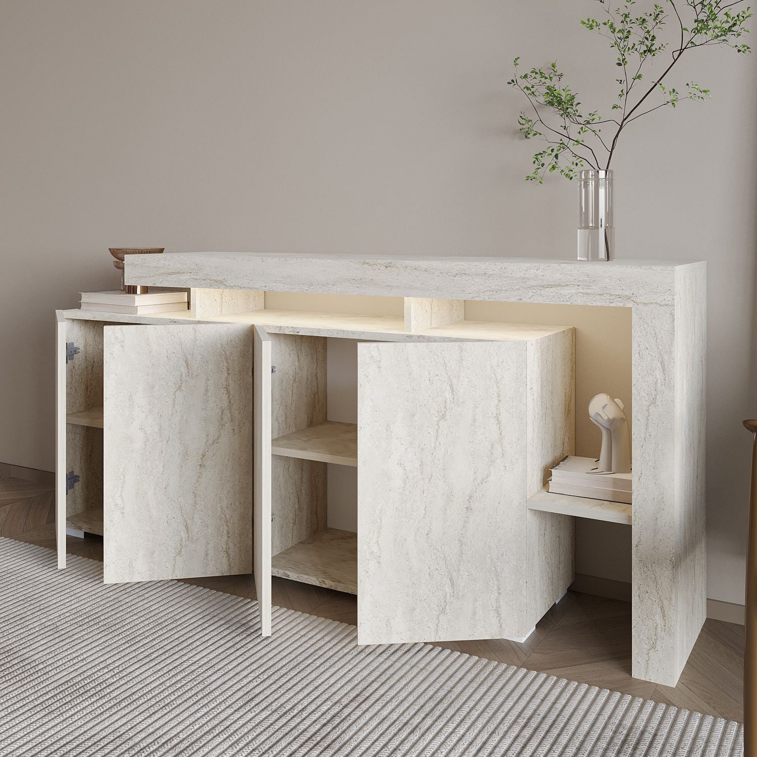 Consoles Beliz - Travertin