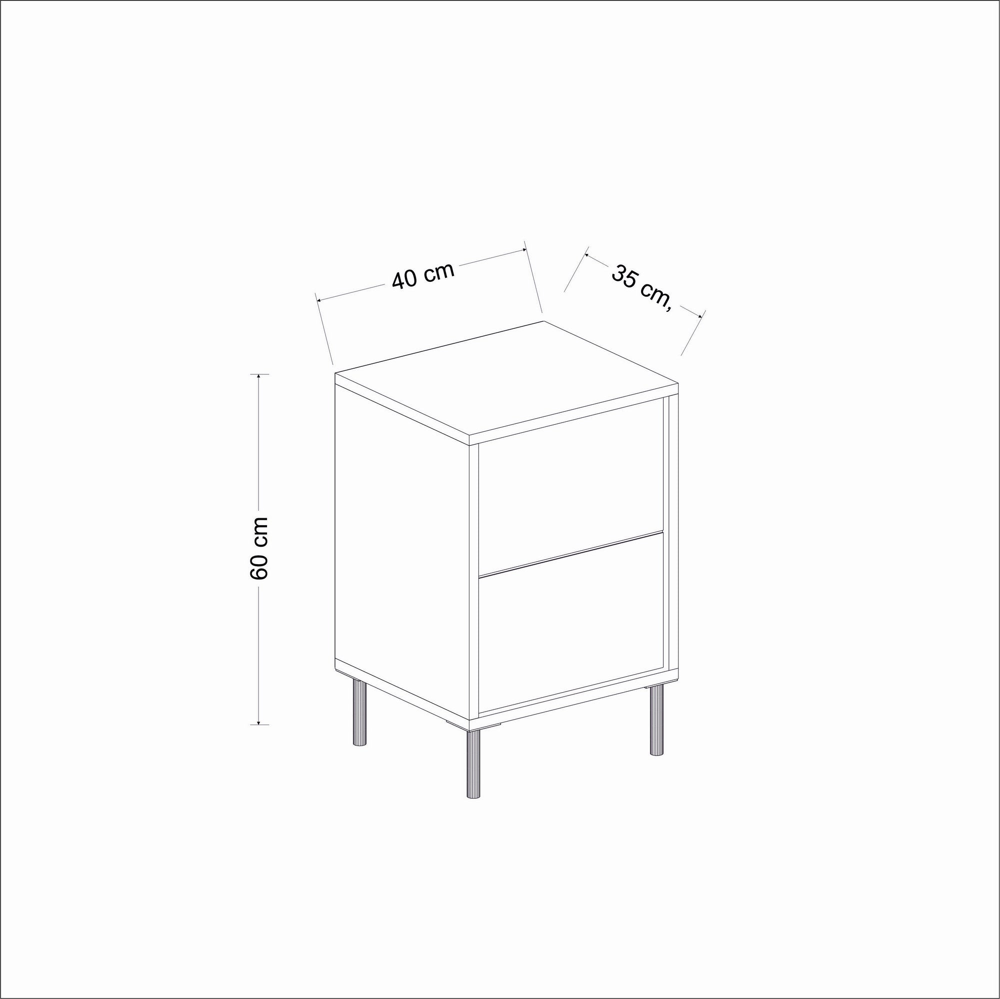 Tables De Chevet Imaj - Marbre Blanc / Doré