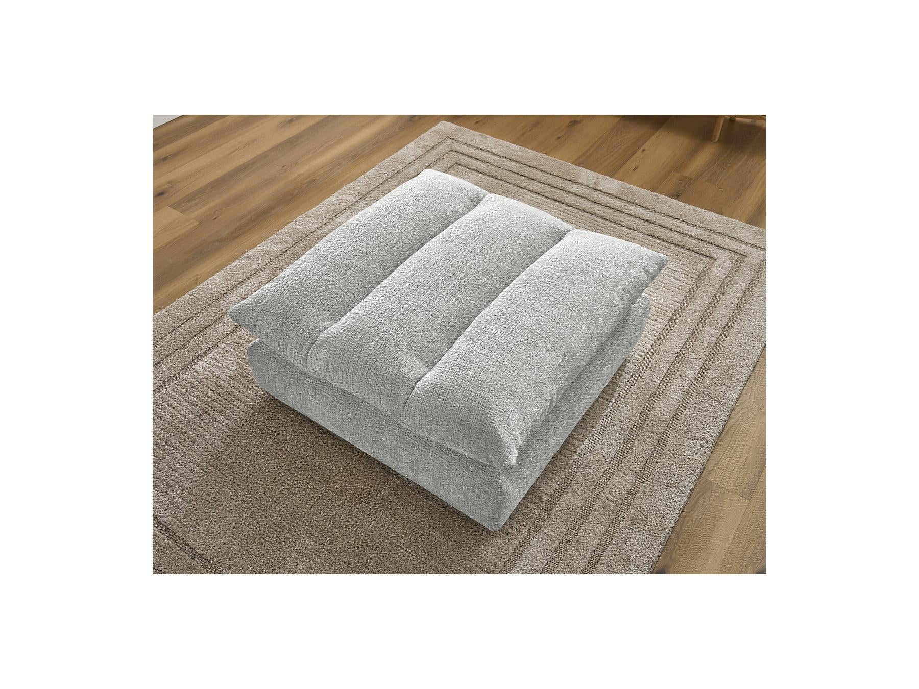 Neil - Pouf - Tissu Texturé