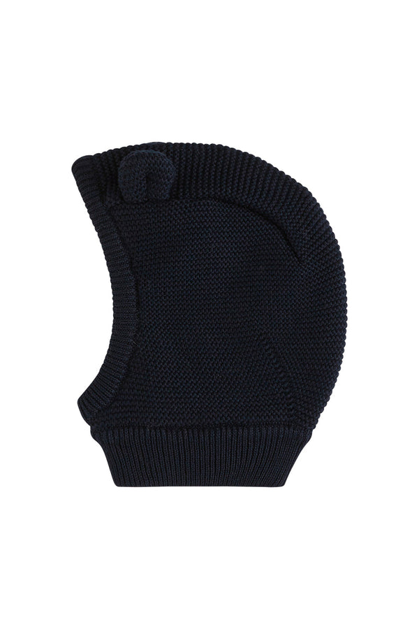 Cagoule À Oreilles - Bleu Marine - Bébé Garçon