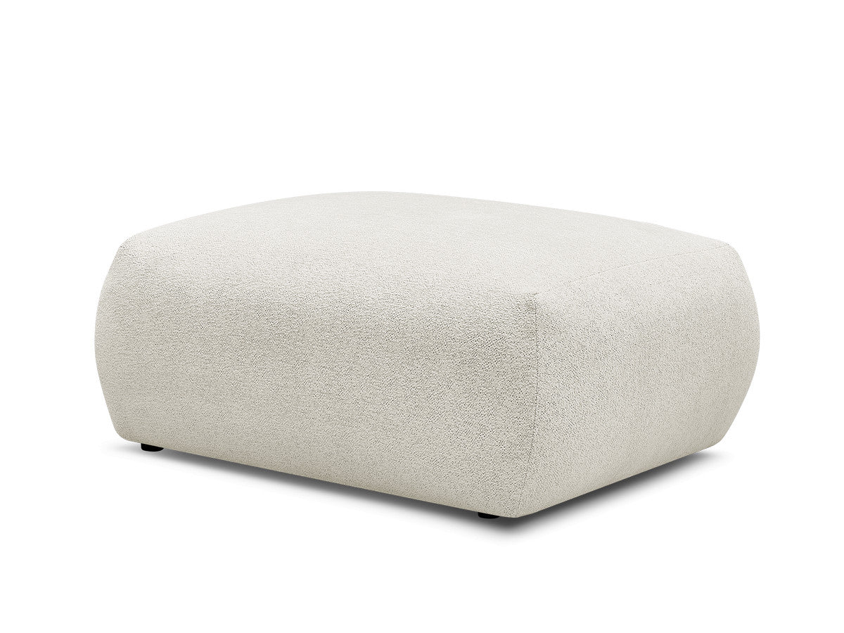 Voltaire - Pouf Carré - Tissu Chiné