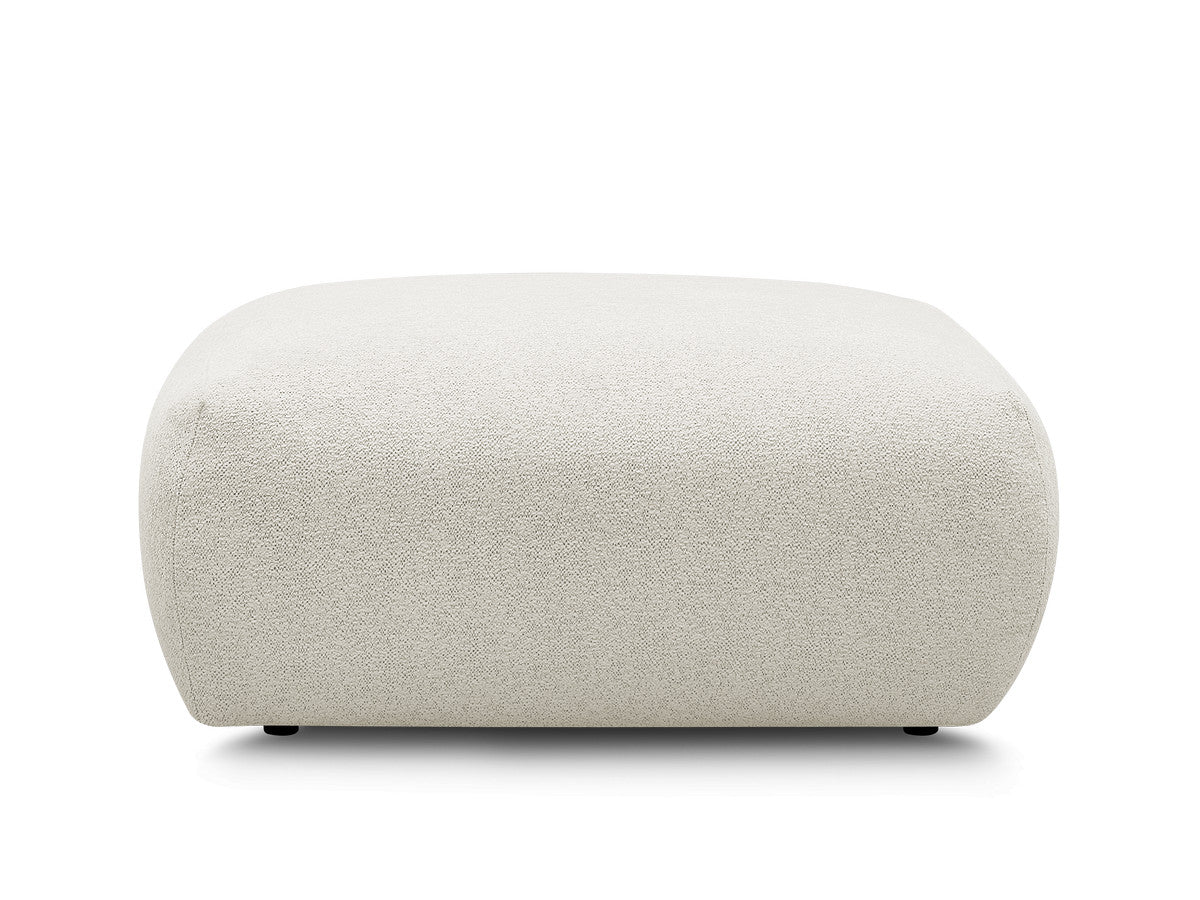 Voltaire - Pouf Carré - Tissu Chiné