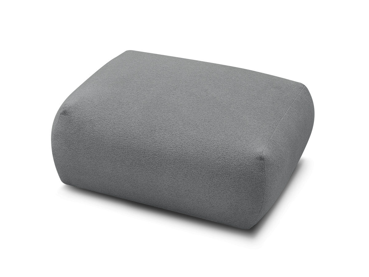 Voltaire - Pouf Carré - Tissu Chiné