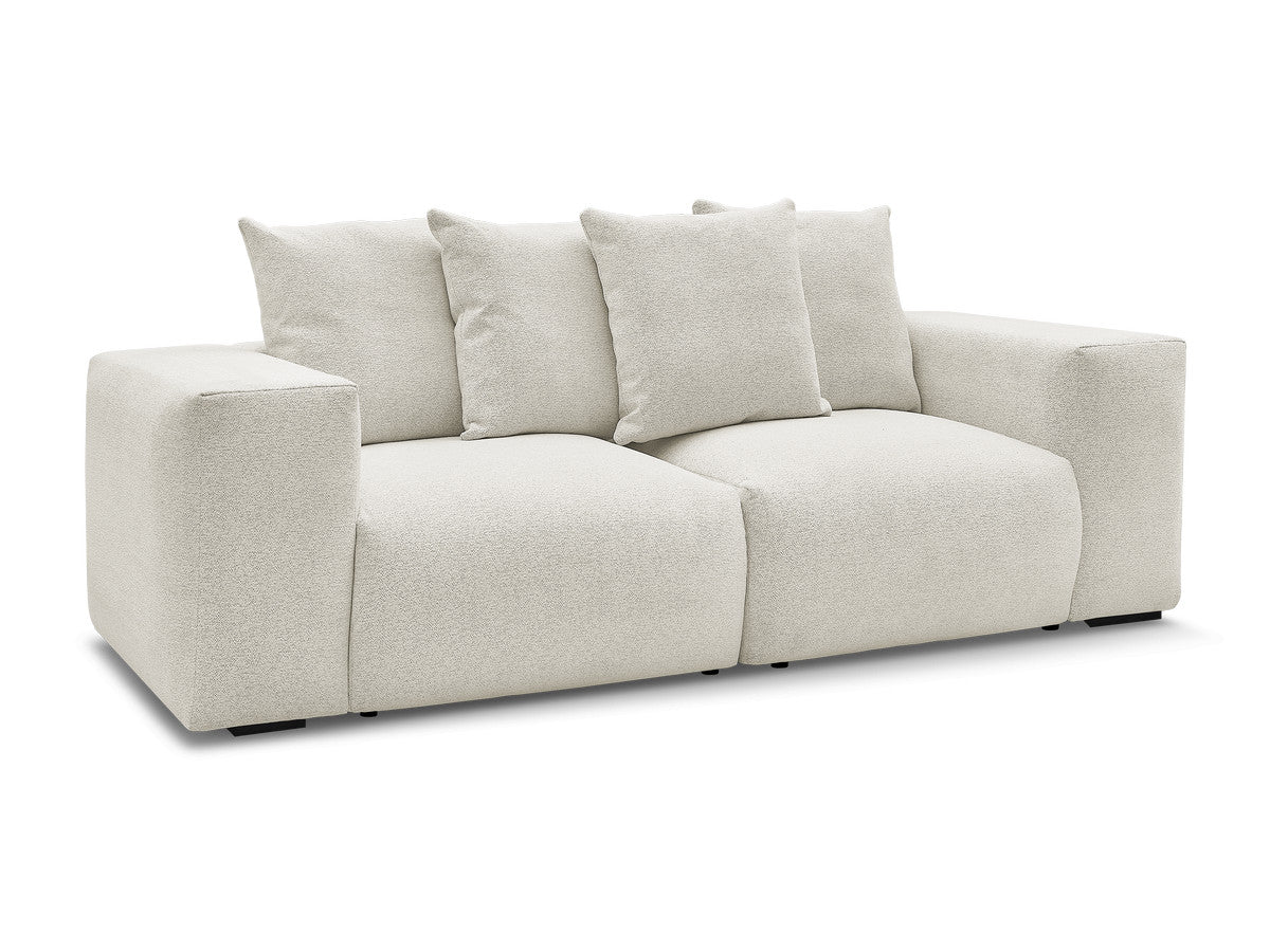 Voltaire - Modular Fixed Straight Sofa - Mottled Fabric