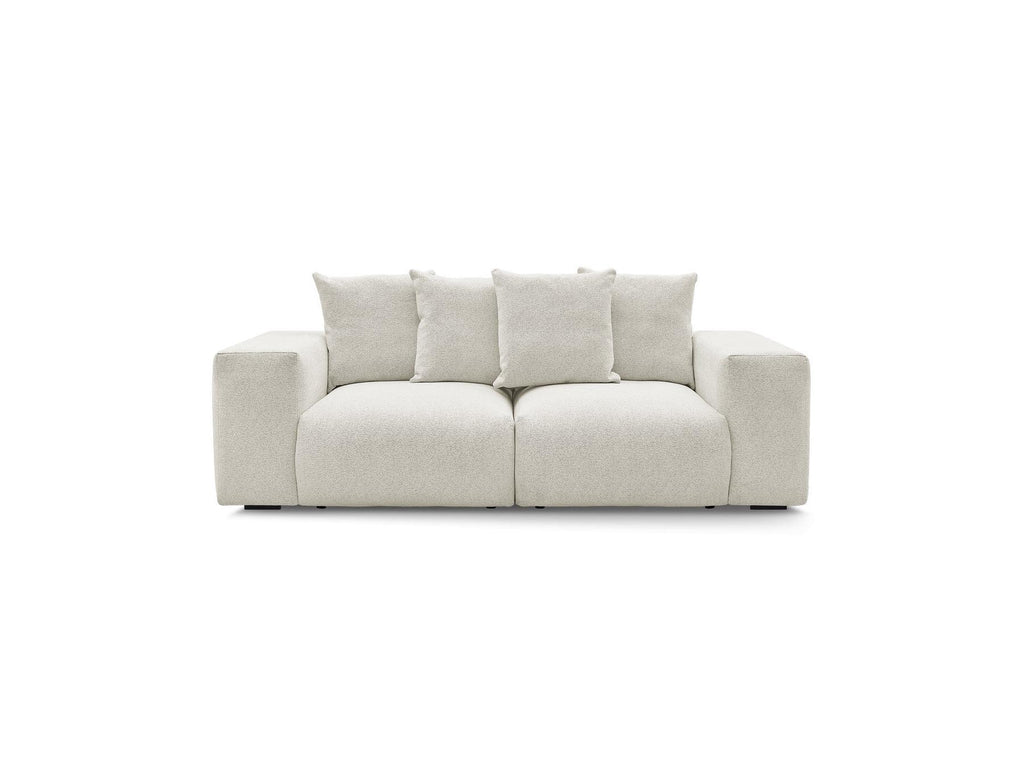 Voltaire - Modular Fixed Straight Sofa - Mottled Fabric