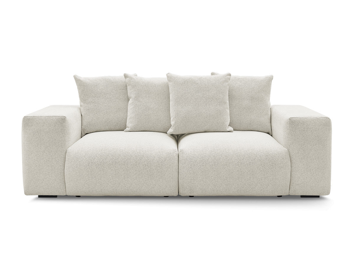 Voltaire - Modular Fixed Straight Sofa - Mottled Fabric