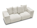 Voltaire - Modular Fixed Straight Sofa - Mottled Fabric