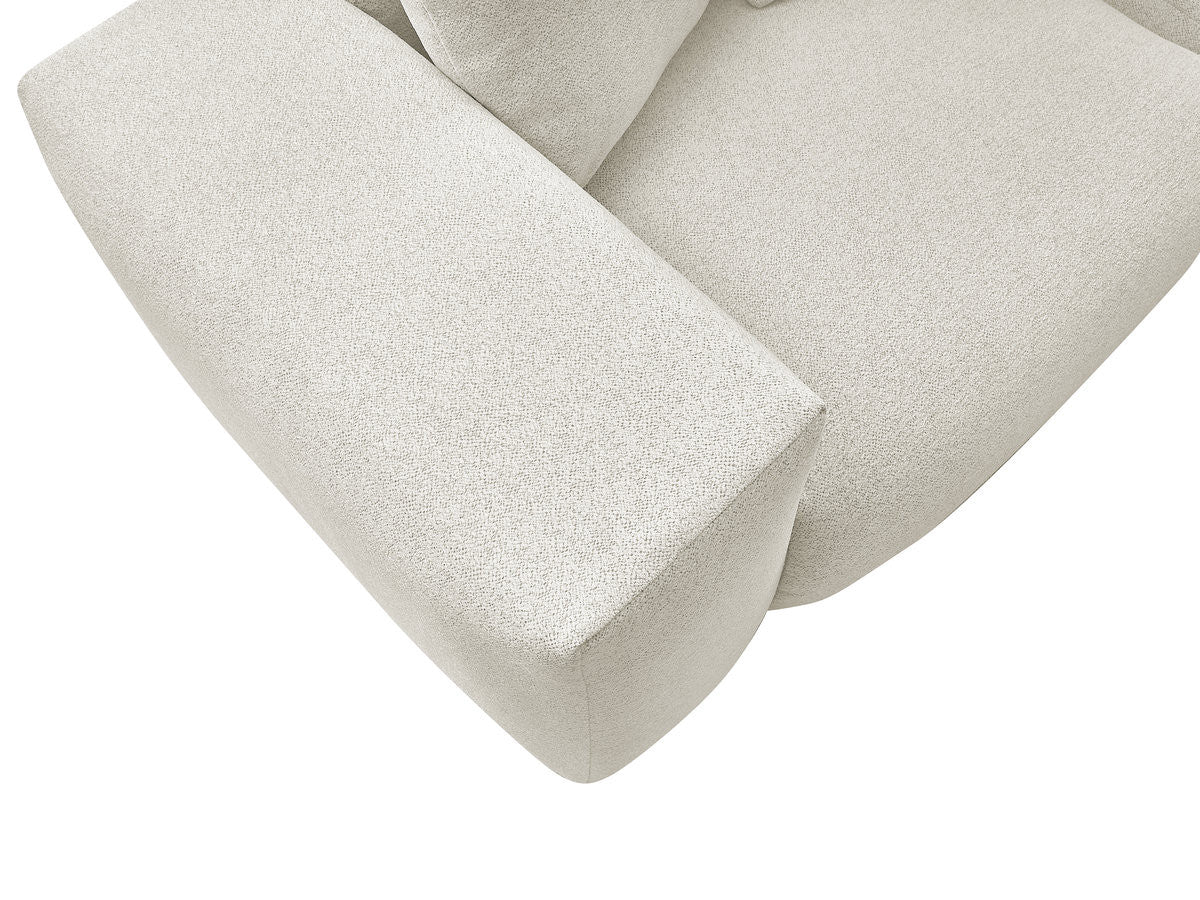 Voltaire - Modular Fixed Straight Sofa - Mottled Fabric
