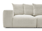 Voltaire - Modular Fixed Straight Sofa - Mottled Fabric
