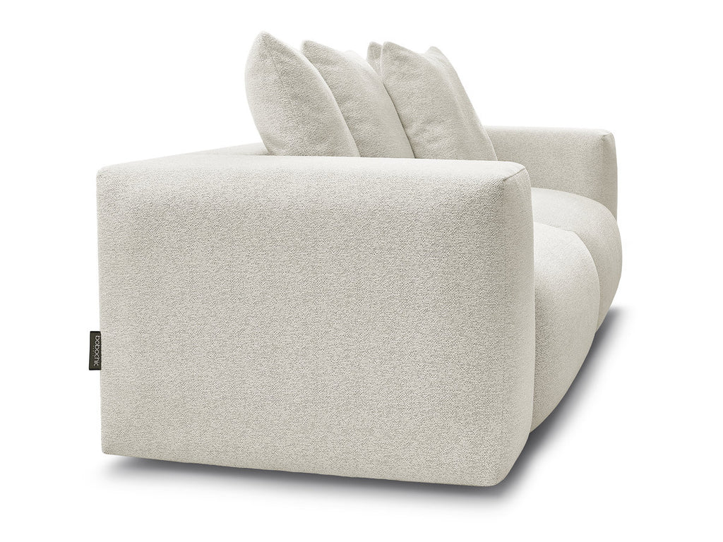 Voltaire - Modular Fixed Straight Sofa - Mottled Fabric