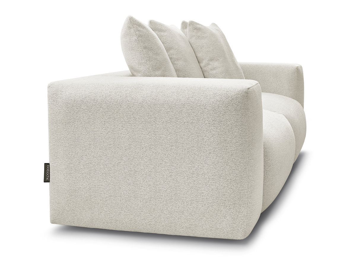 Voltaire - Modular Fixed Straight Sofa - Mottled Fabric
