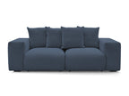 Voltaire - Modular Fixed Straight Sofa - Mottled Fabric