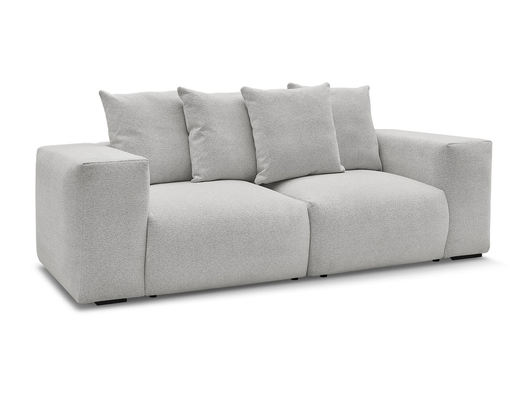 Voltaire - Modular Fixed Straight Sofa - Mottled Fabric