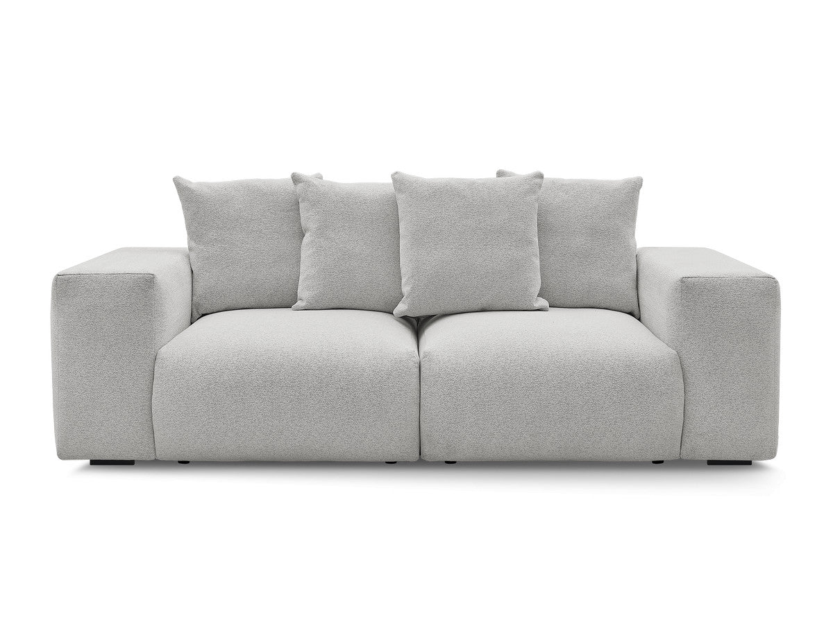 Voltaire - Modular Fixed Straight Sofa - Mottled Fabric