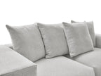 Voltaire - Modular Fixed Straight Sofa - Mottled Fabric